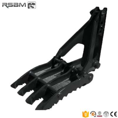 Mini manual excavator thumb to fit 1-30t excavator