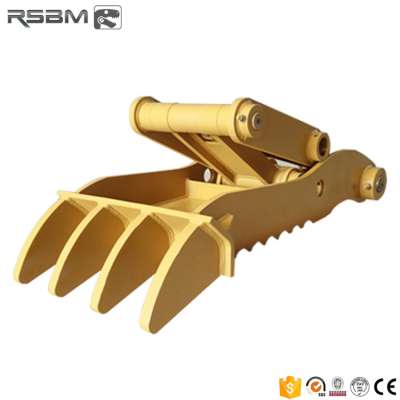 Wear-resistance RSBM01-50 excavator hydraulic thumb for 1-50T Excavator