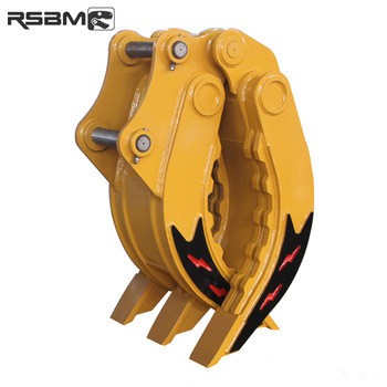 RSG excavator mechanical grapple