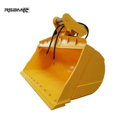 800mm - 1800mm width hydraulic excavator bucket tilting bucket