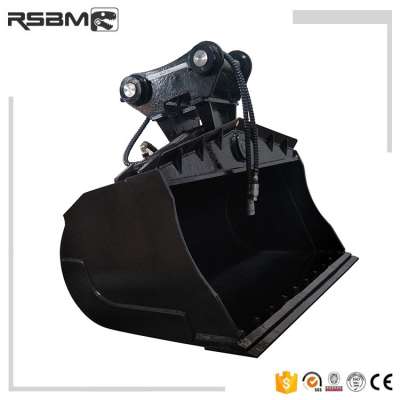 1200mm tilting mud bucket swing bucket excavator tilt bucket