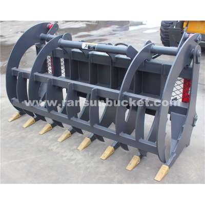 Promotion Price and High Quality RSBM skid steer hydraulic grapple