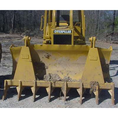 Excellent Design HARDOX500 NM400 wear-resistant steel root rake for dozer