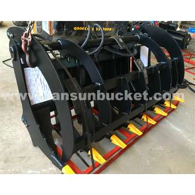 Fork Grapple Bucket, Grapple for skid steer loader