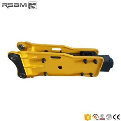 RSBM Superior performance machine 7-14t excavator original hydraulic breaker for mini excavator top type